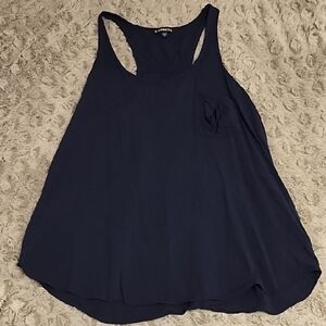 Express Navy Blue Tank Top